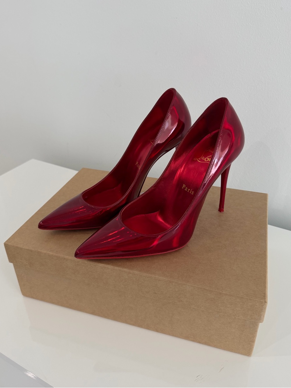 Christian Louboutin Red Patent Heels
